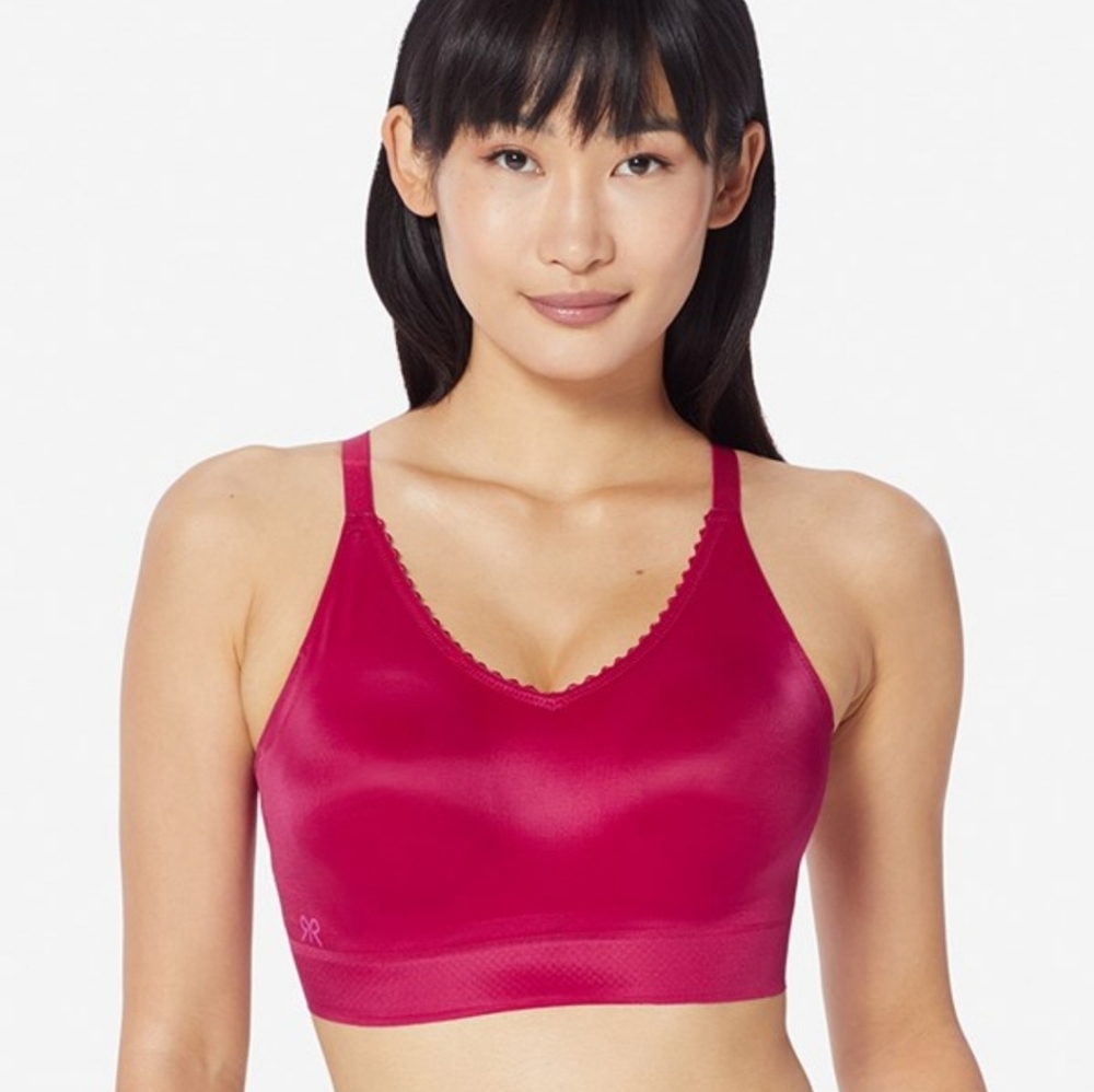 Heritage demiette Magenta ruby ribbon NWOT